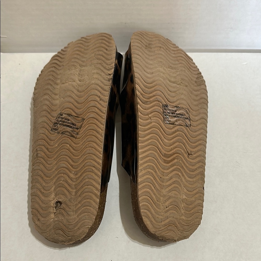 Maurices Leopard Print Slide Sandals - Picture 4 of 5